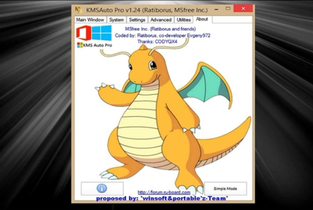 KMSAuto Pro v1.24 Portable EN_2013