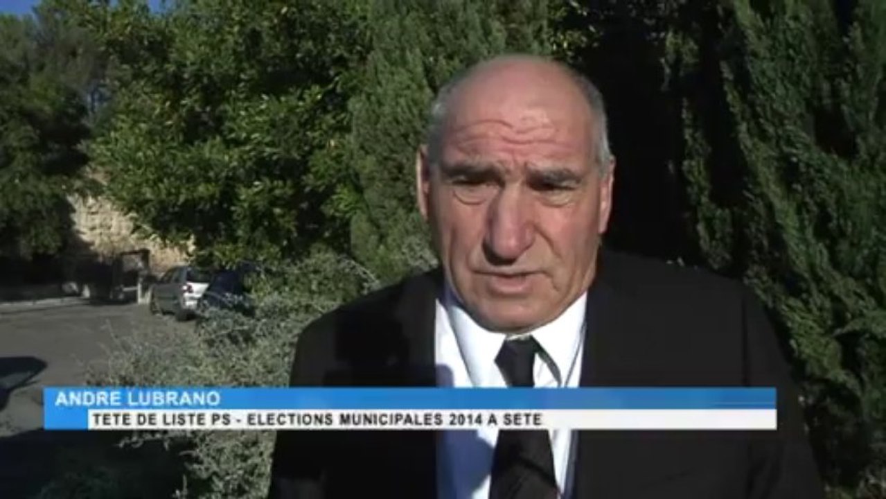 Elections municipales : André Lubrano investit par les militants pour mener la liste PS