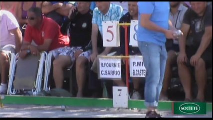 Huitième du Mondial doublettes Roquefort Société 2013 : MILEI vs FOURNIE