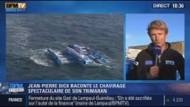 BFM Story: Jean-Pierre Dick raconte le chavirage spectaculaire de son trimaran - 11/10