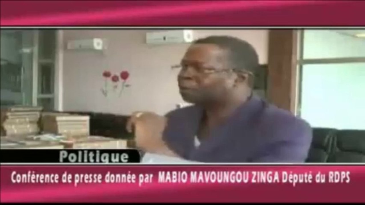 CONGO-BRAZZA:  "TOUCHES PAS À MA CONSTITUTION" DE MAV-MABIO
