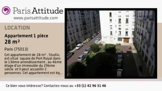 Appartement Studio à louer - Denfert Rochereau, Paris - Ref. 7566