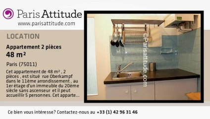 Appartement 1 Chambre à louer - Parmentier, Paris - Ref. 6118