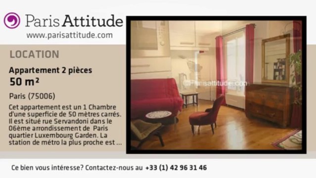 Appartement 1 Chambre à louer - Jardin du Luxembourg, Paris - Ref. 1287
