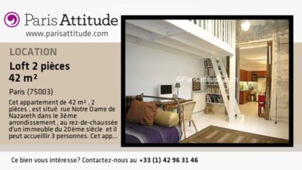Loft 1 Chambre à louer - Arts et Métier, Paris - Ref. 7071
