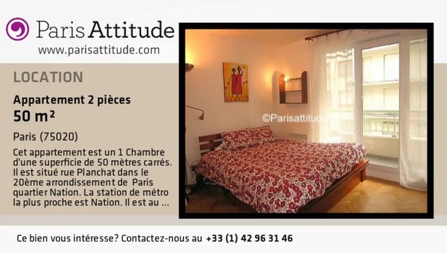 Appartement 1 Chambre à louer - Nation, Paris - Ref. 1003