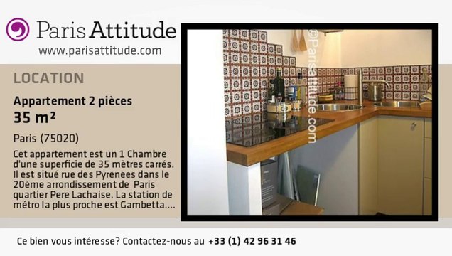 Appartement 1 Chambre à louer - Gambetta, Paris - Ref. 2913