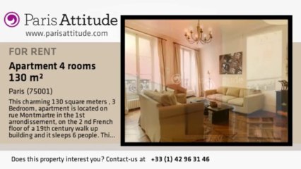 3 Bedroom Duplex for rent - Châtelet, Paris - Ref. 8040