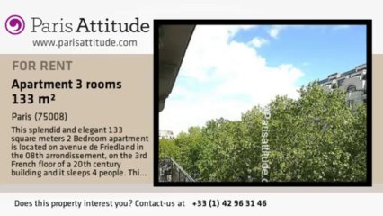 2 Bedroom Apartment for rent - Arc de Triomphe, Paris