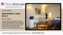 Studio Apartment for rent - Ile de la Cité, Paris - Ref. 4013