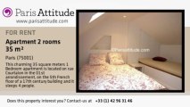 1 Bedroom Duplex for rent - Châtelet, Paris - Ref. 4643