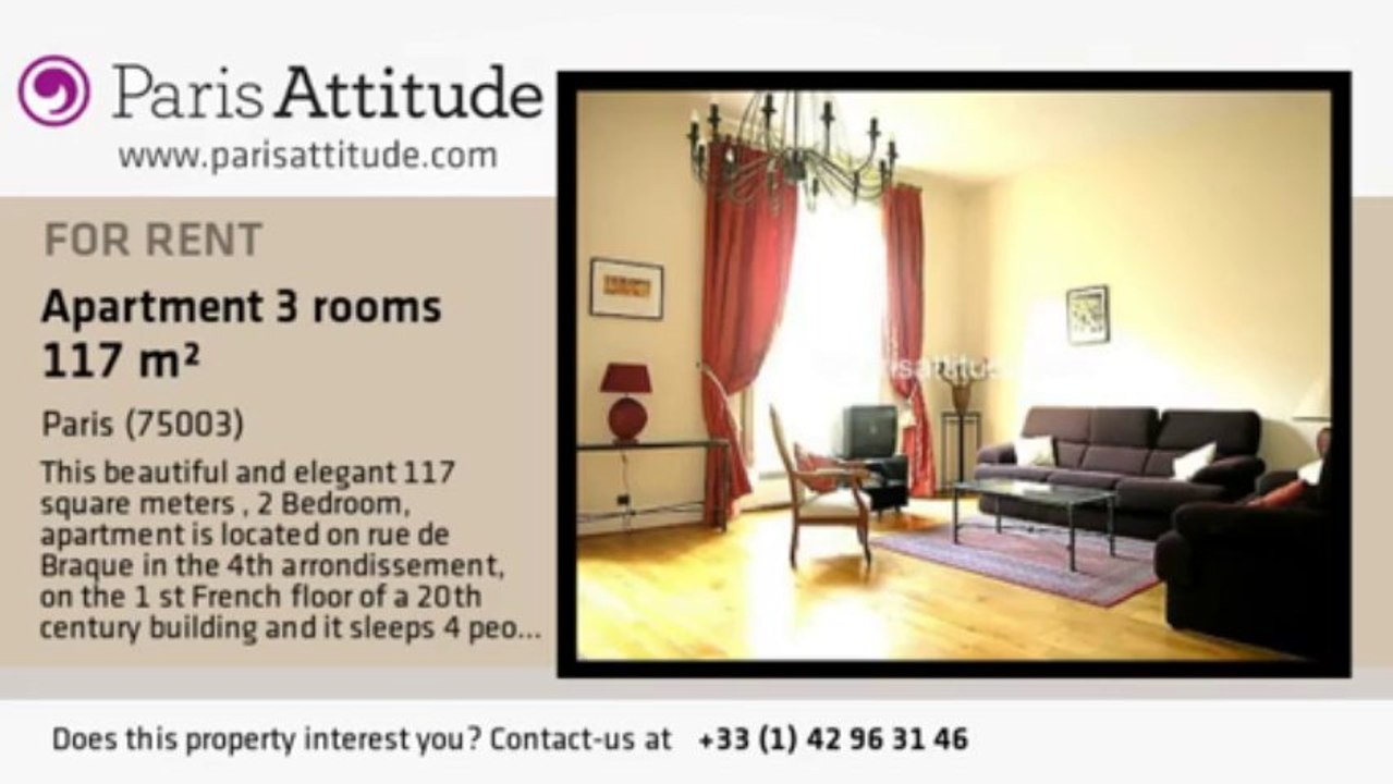 2 Bedroom Apartment for rent - Centre George Pompidou, Paris - Ref. 5281
