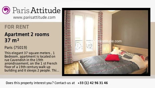 1 Bedroom Apartment for rent - Buttes Chaumont, Paris - Ref. 7224