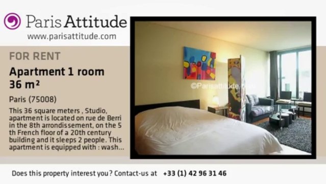 Studio Apartment for rent - Champs Elysées, Paris - Ref. 5823