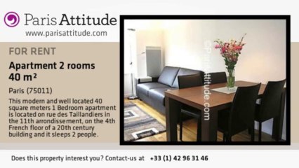 1 Bedroom Apartment for rent - Voltaire, Paris - Ref. 3459