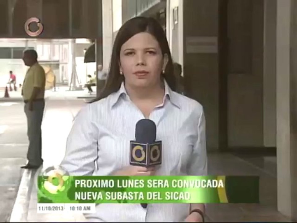 El próximo miércoles comienzan subastas semanales por 100 millones de dólares a través del Sicad