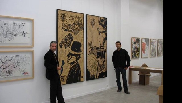 Galerie anne-marie et roland pallade - Exposition Frédéric Arditi - Marko Velk 2008