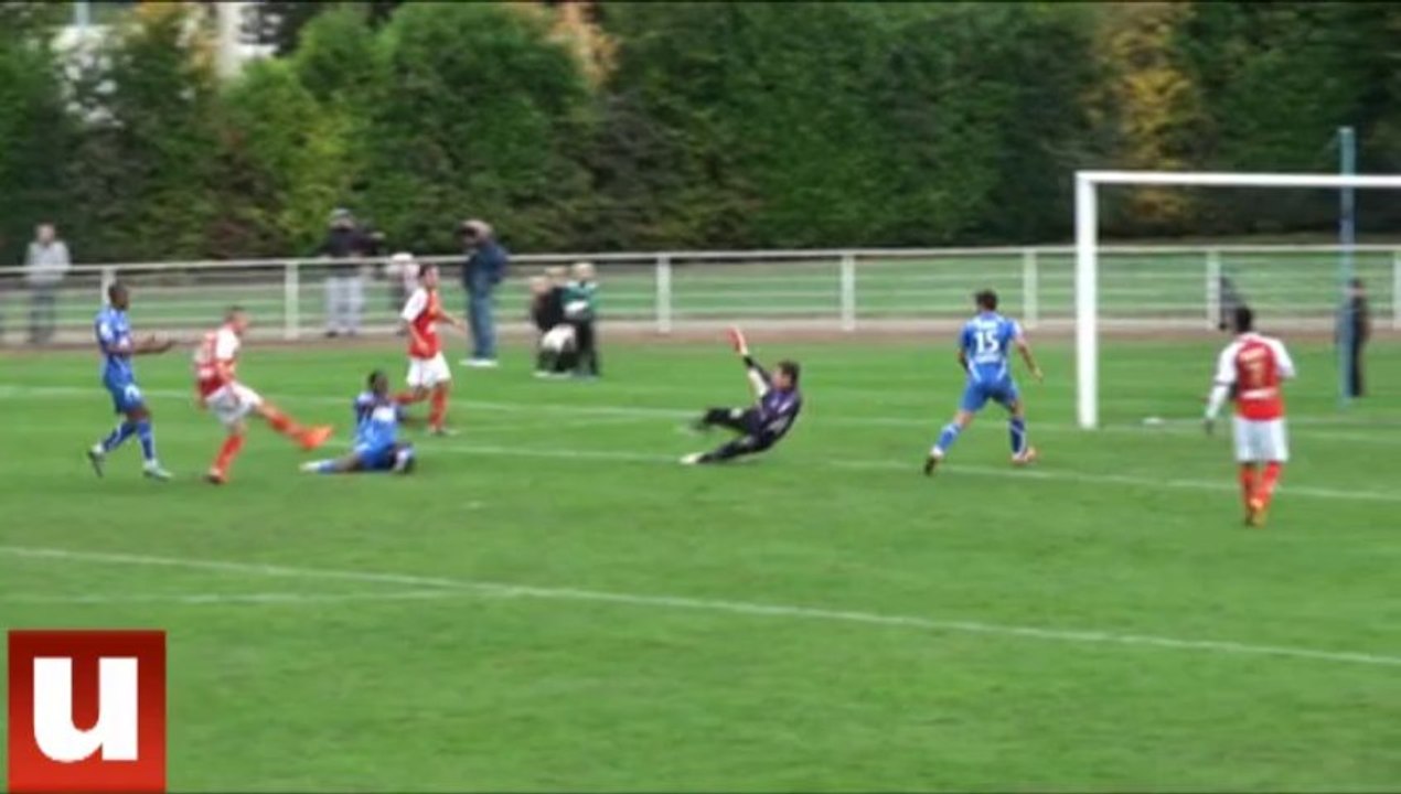 Reims domine Auxerre 4 buts à 2