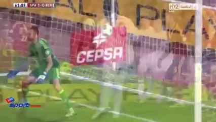 اهداف مباراة أسبانيا 2-1 روسيا البيضاء ‬