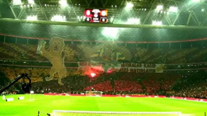 3D Koreografi (2) Galatasaray - Fenerbahçe 16.12.2012