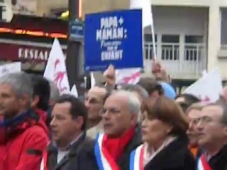 Quelques têtes UMP à la "Manif' pour tous" (1)