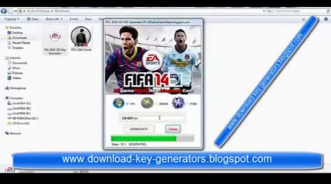 Fifa 2014 CD Key Generator Keygen | Crack + Torrent FREE DOWNLOAD
