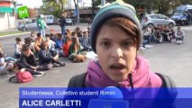 Rimini: una manifestazione studentesca per una scuola migliore