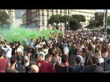 Napoli - Il corteo di protesta degli studenti -live- (11.10.13)