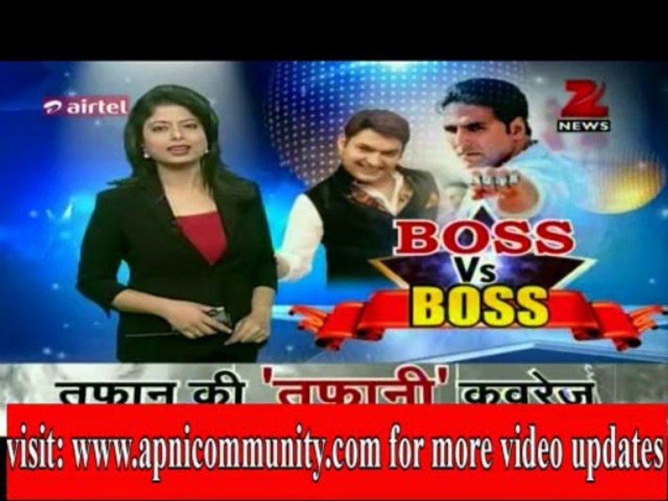 Comedy Nights With Kapil 12 Oct2013 Boss Vs Boss Akshay Ki Entry