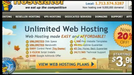 Hostgator Review And Coupon Code - Hostgator Web Hosting Reviews 2013