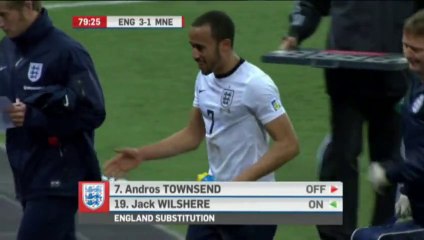 Les débuts fracassants d'Andros Townsend avec l'Angleterre !