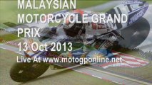 MotoGP MALAYSIAN GRAND PRIX Race 13-10-2013 HD