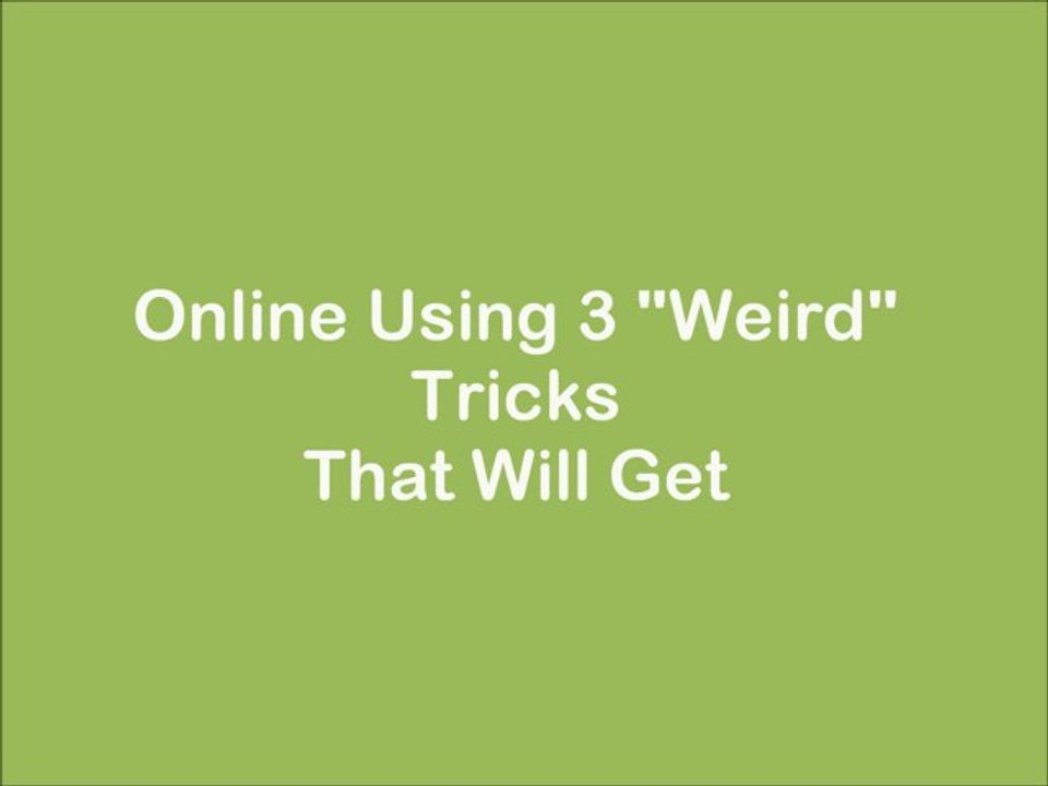 Selling Trick