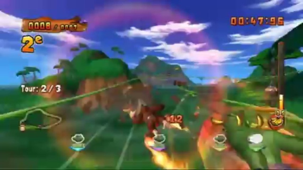 Donkey Kong : Jet Race - Défis de Candy - Niveau 3 - Défi #22 : Corrige les Kremlings !