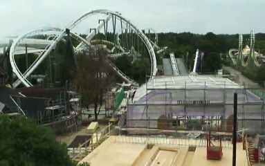 Time Lapse pour le Wing Coaster d'Heide Park