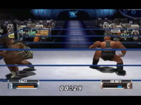 N64 - WWF No Mercy - Hardcore Title - Match 2 - Tazz vs Mark Henry