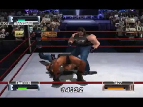 N64 - WWF No Mercy - Hardcore Title - Match 8 - Tazz vs Bradshaw & Faarooq