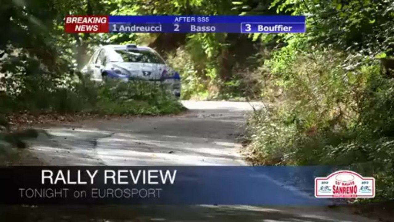 ERC SANREMO After SS5