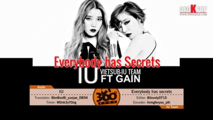 [Vietsub][Audio] IU ft. Gain - Everybody has Secrets [IU Team]