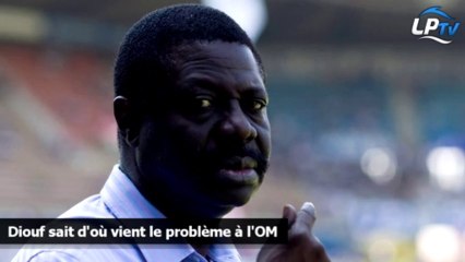 Diouf sait d'où vient le problème à l'OM