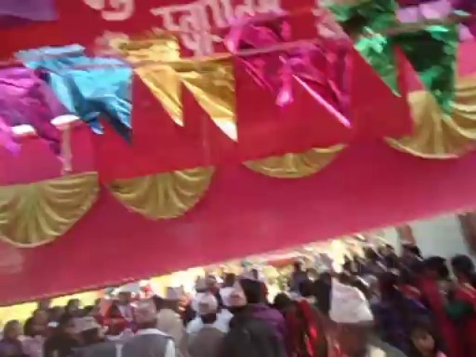 पन्चे मगरबाजा ,गैंडाकोट,शुभबिबाह,   नाचगान गर्दै @इन्द्रेनी Nepalvisit (3)