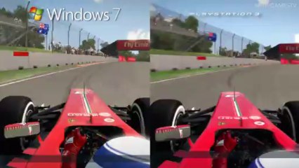 F1 2013 - PC vs PS3 - Graphics Comparison