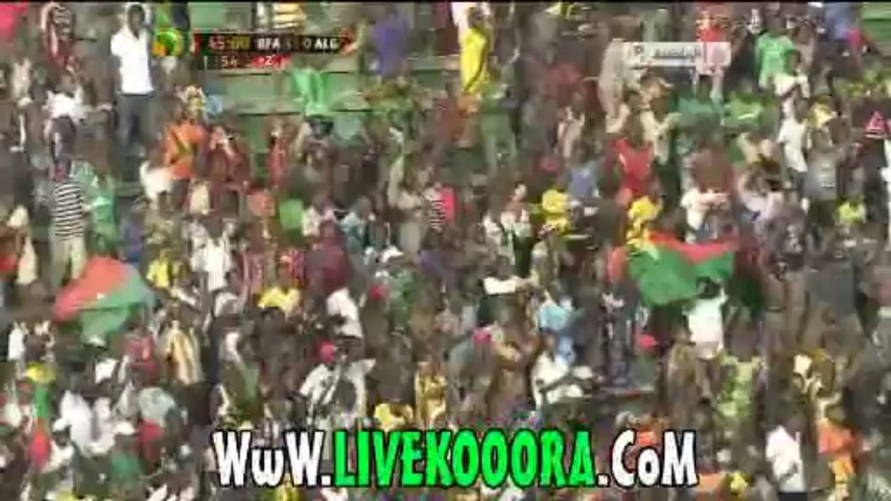 الهدف الاول لبوركينا فاسو فى الجزائر