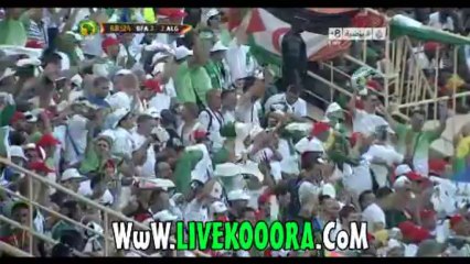 هدف تعادل الجزائر الثانى فى بوركينا فاسو