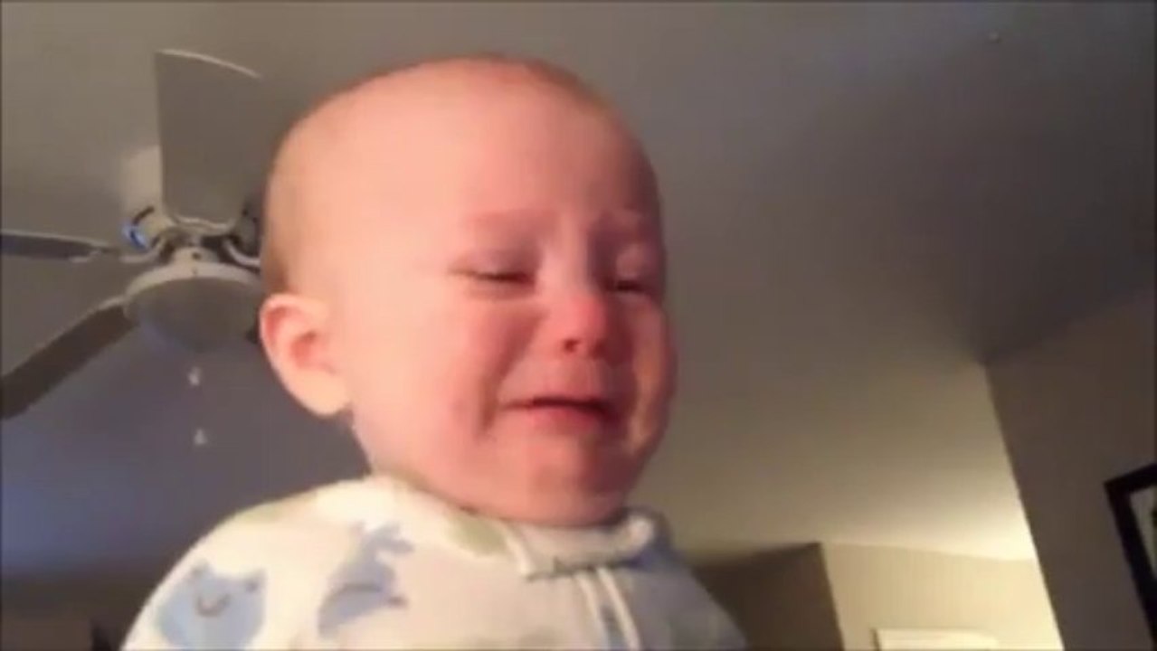 Cute Baby Really Hates Jingle - Funny Videos at Fully :)(: Silly