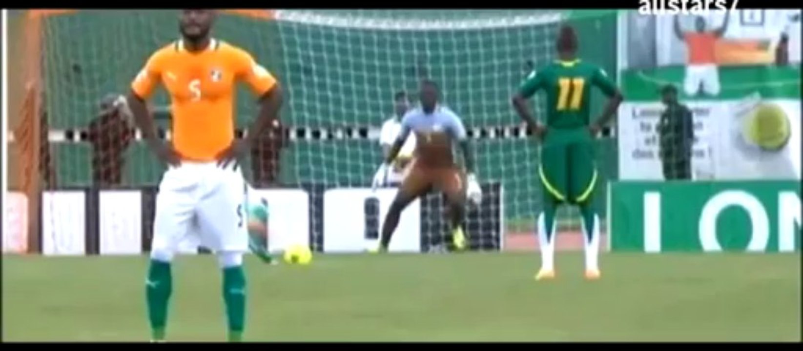 Didier Drogba Goal 1-0 Ivory Coast vs Senegal 2014 World Cup Qualification 12-10-2013
