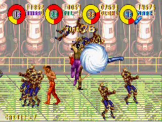 Karate Blazers 4-Player Playthrough