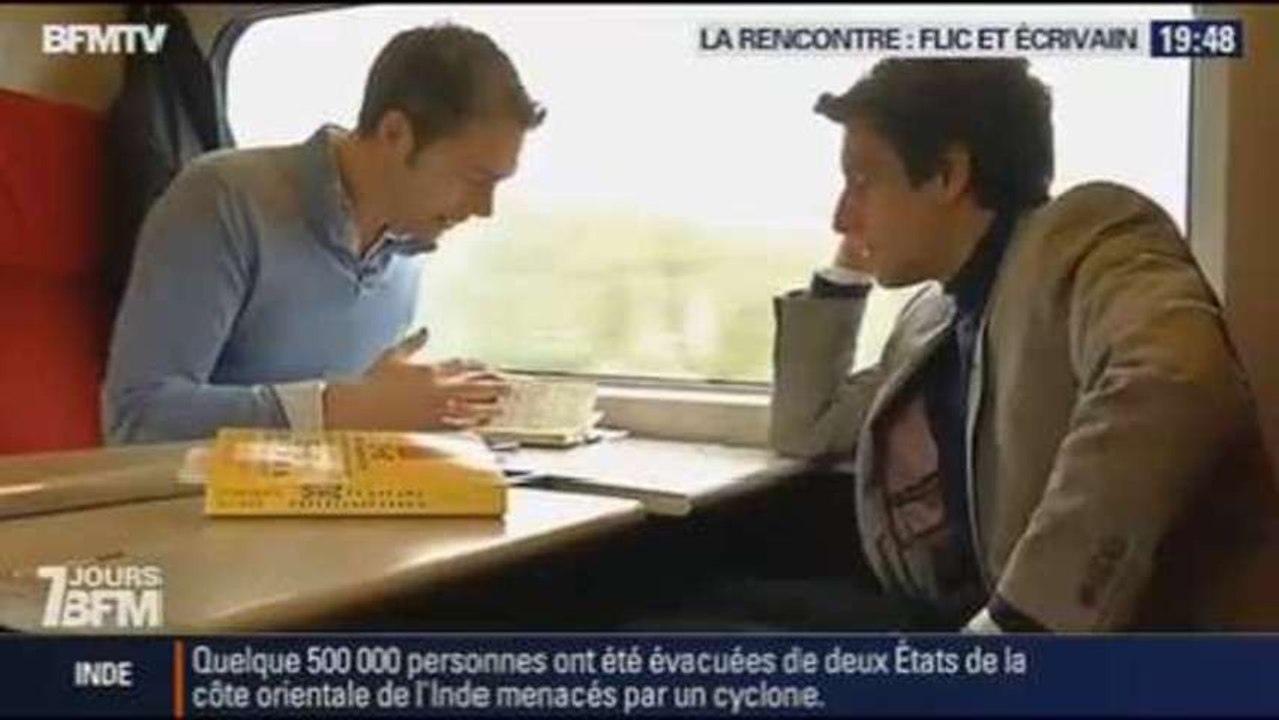 7 Jours BFM: la rencontre: flic ou écrivain?