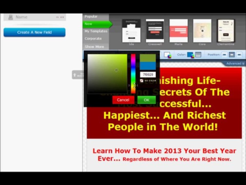 How to Create a Squeeze Page - Create a Simple Squeeze Page