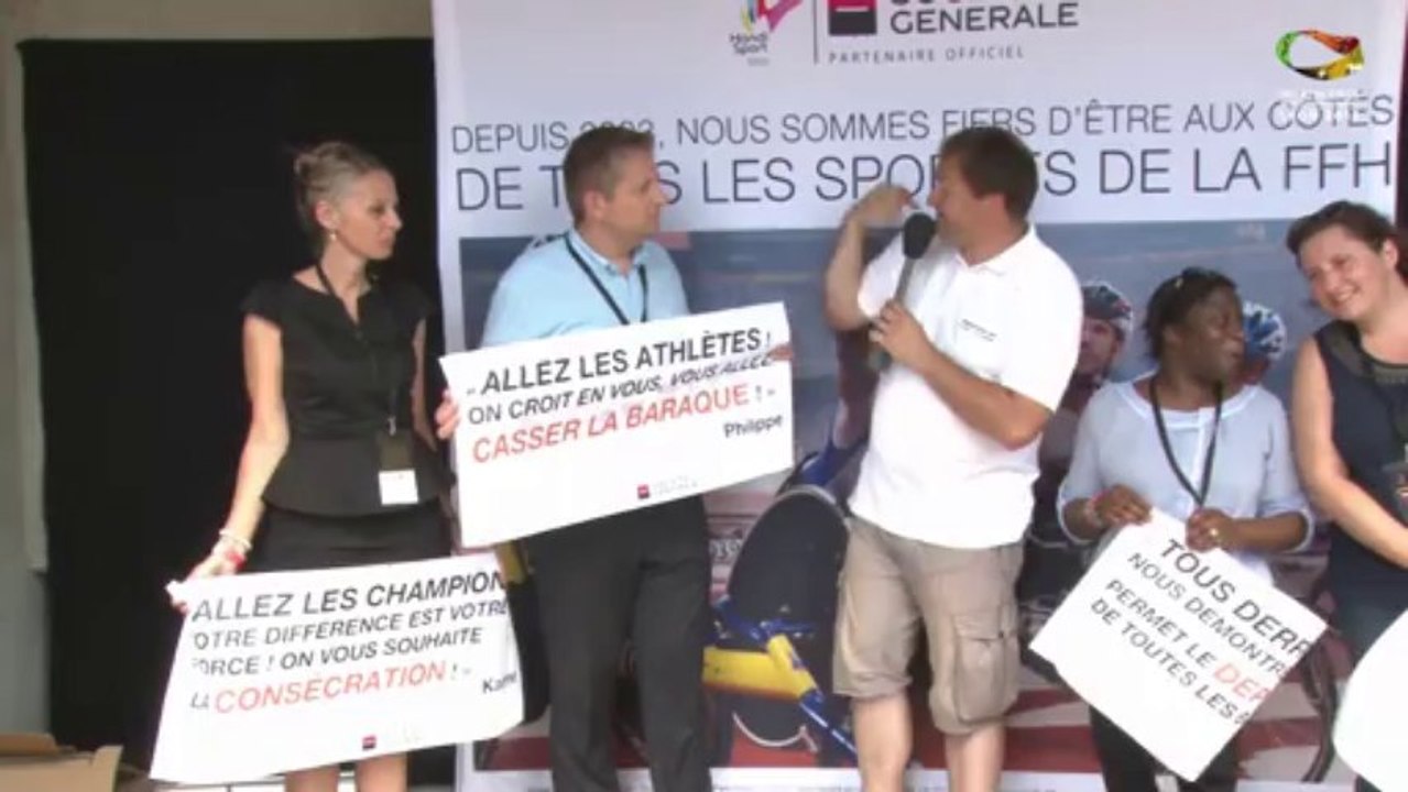 Soutien de la Société Générale à tous les sportifs français des Championnats du Monde